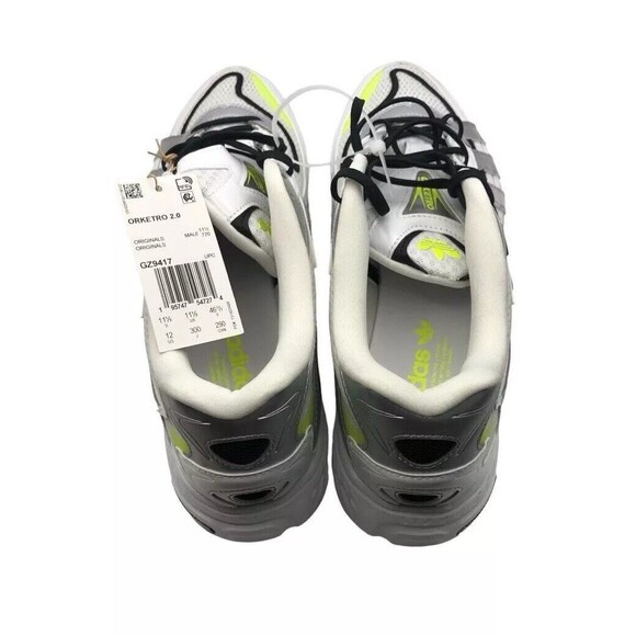 Adidas Men’s Orketro 2.0 Low White Metallic Silver - GZ9417 Size 12 New main image 4